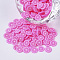 Handmade Polymer Clay Cabochons, Lemon, Fuchsia, 5~6x0.5~0.8mm, about 33330pcs/500g