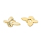 Brass Pendants, Textured, Hollow, Butterfly, Raw(Unplated), 9x13.4x0.4mm, Hole: 1mm