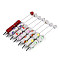 Resin & Polymer Clay Pave Rhinestone Ball-Point Pen, Iron Beadable Pen, for DIY Personalized Pen with Jewelry Beads, Mixed Shapes, 147.5~151x15~20mm