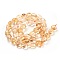 Natural Citrine Beads Strands, Tumbled Stone, Nuggets, Dyed & Heated, 8~12x6~9mm, Hole: 0.8mm, about 44pcs/strand, 15.7 inch(40cm)
