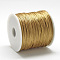 Nylon Thread, Light Khaki, 2.5mm, about 32.81 Yards(30m)/Roll