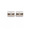 Tarnish Resistant 304 Stainless Steel Beads, Column with Star, Stainless Steel Color, 8x6mm, Hole: 1.8mm