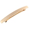 Alloy Plating Hair Barrettes, Golden, 103x10mm