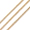 Yellow Gold Filled Rolo Chains, Soldered, Real 14K Gold Filled, Link: 2x1mm