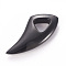 304 Stainless Steel Pendants, Scabbard, Gunmetal, 52x24x8.5mm, Hole: 11x12mm
