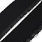 3 Yards Pleated Polyester Lace Ribbon, Clothes Accessories, Black, 5-1/4 inch(135mm)