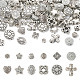 Pandahall 120шт 12 стиля бусины из сплава в тибетском стиле TIBE-TA0001-28-2