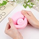 Наборы силиконовых форм в форме совы DIY-OC0002-95-4