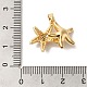 Латунные микро проложить кубического циркония подвески KK-C072-34G-3
