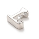 Стойки обшивки латунь кубического циркония бусы KK-L210-008P-L-2