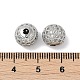 Латунные прозрачные бусины из циркония KK-Q030-12P-3