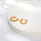 Серьги-кольца из нержавеющей стали 304 PC3613-02-2