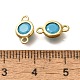 Подвески из латуни с кубическим цирконием KK-Q043-24G-04-3