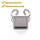 Фиксаторы колец для манжет из нержавеющей стали 201 STAS-S080-041B-P-2