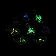 Подвески из светящейся полупрозрачной смолы RESI-D057-05-6