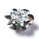 Стеклянные бусины тканые GLAA-F088-C03-2