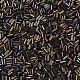 Стеклянные бусины цвета металлик SEED-N005-001-D03-3