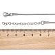 Браслеты-змейки из нержавеющей стали 304 STAS-M175-10P-A-5