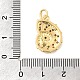 Латунные микро проложить кубического циркония подвески KK-A266-49C-G-3