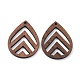 Подвески из орехового дерева WOOD-Q051-03J-1
