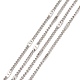Цепи Figaro из нержавеющей стали 304 CHS-N002-03P-1