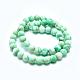 Естественно Howlite шарик нити G-I224-04A-8mm-3