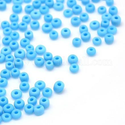 Матовое непрозрачное стекло бисер SEED-R029-4mm-A06-1