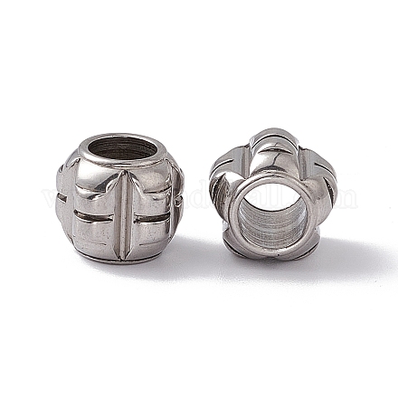Бусины из нержавеющей стали марки 304 STAS-E039-9A-1