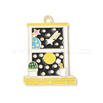 Подвески из эмали и сплава FIND-H047-03LG-01-1