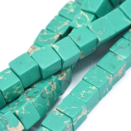 Синтетические имперские нитки из бисера яшмы G-F636-01A-1