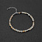 Natural Sunstone  Bead Bracelet, 7-1/8 inch(18cm)