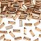 Preciosa® MAXIMA Crystal Fancy Stones, Czech Crystal, 435 26 212 Baguette, Dura Foiling, 10330 Lt.Col.Topaz, 4x2mm