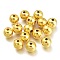 CCB Plastic Beads, Round, Golden, 11.5x11.5mm, Hole: 2.5mm