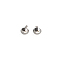 Brass Head Pins, for Ghost Witch Baroque Pearl Making, Flat Round, Gunmetal, 2.8mm