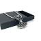 Stainless Steel Animal Goat Head Hammer Pendant Men's Necklaces, Stainless Steel Color