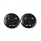 Synthetic Turquoise Beads Strands, Dyed, Halloween Pumpkin Jack-O'-Lantern Jack o Lantern, Black, 30x6mm, Hole: 1mm, about 13pcs/strand, 165pcs/kg