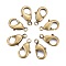 Brass Lobster Claw Clasps, Parrot Trigger Clasps, Cadmium Free & Nickel Free & Lead Free, Antique Bronze, 12x7x3mm, Hole: 1mm