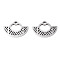 Non-Tarnish 201 Stainless Steel Charms, Laser Cut, Canoe, Stainless Steel Color, 11x15x1mm, Hole: 1.4mm