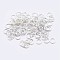 925 Sterling Silver Open Jump Rings, Round Rings, Silver, 19 Gauge, 7x0.9mm, Inner Diameter: 5mm, about 80pcs/10g