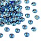 Preciosa® MAXIMA Crystal No Hotfix Flatback Stones, Czech Crystal, Dura Foiling, Round(438 11 615 Chaton Rose), 30240 200 Cobalt Blue AB, SS12(3~3.2mm)