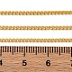 Стойка покрытие латунь витая цепь KK-Z070-31G-2
