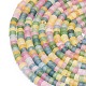 Бусины из натурального белого нефрита G-P575-B14-4x2mm-01-3