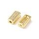 Латунные микро проложить кубического циркония бусы KK-C104-10G-2