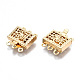 Застежки латунные коробки KK-S356-311-NF-2