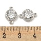 Латунные подвески из прозрачного кубического циркония KK-P275-42P-3