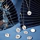 12 шт. 12 подвески из нержавеющей стали 201 STAS-UN0033-05-3