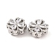 Латунные микропаве из прозрачного кубического циркония KK-S389-21P-2
