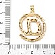 Латунные микро проложить кубического циркония подвески KK-S526-13G-A-3