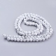 Строковые стеклянные бусины в нитях GLAD-S074-8mm-74-2