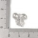 Латунные микропаве прозрачные подвески с фианитом KK-Z065-07P-3